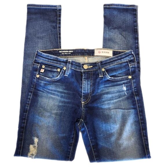 Adriano Goldschmied 98% cotton The Legging Ankle super skinny ankle 26R - Picture 2 of 11